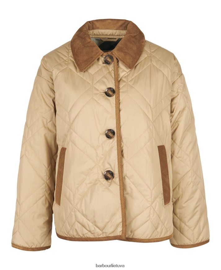 apranga Barbour Barrhead dygsniuotas šepetėlis tamsus laivynas/senovinė tuopa moterys 6F6D801493