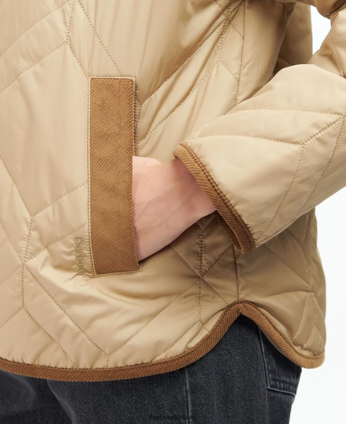 apranga Barbour Barrhead dygsniuotas šepetėlis tamsus laivynas/senovinė tuopa moterys 6F6D801493