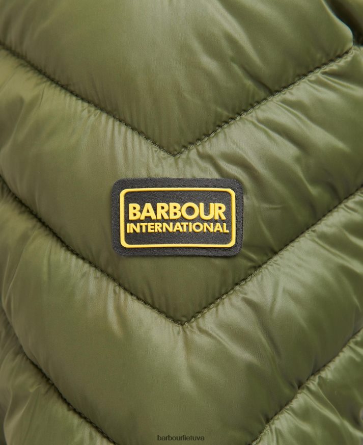 apranga Barbour Cosford dygsniuotas švarkas klasikinis juodas moterys 6F6D801476