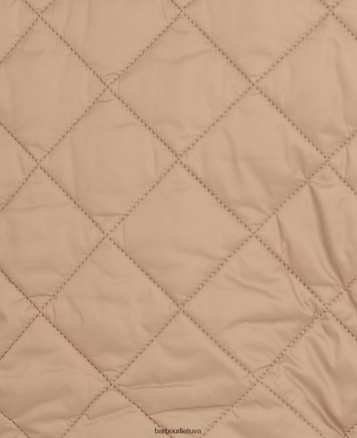 apranga Barbour Deveron dygsniuotas švarkas mėlynas rūkas/navy moterys 6F6D801403