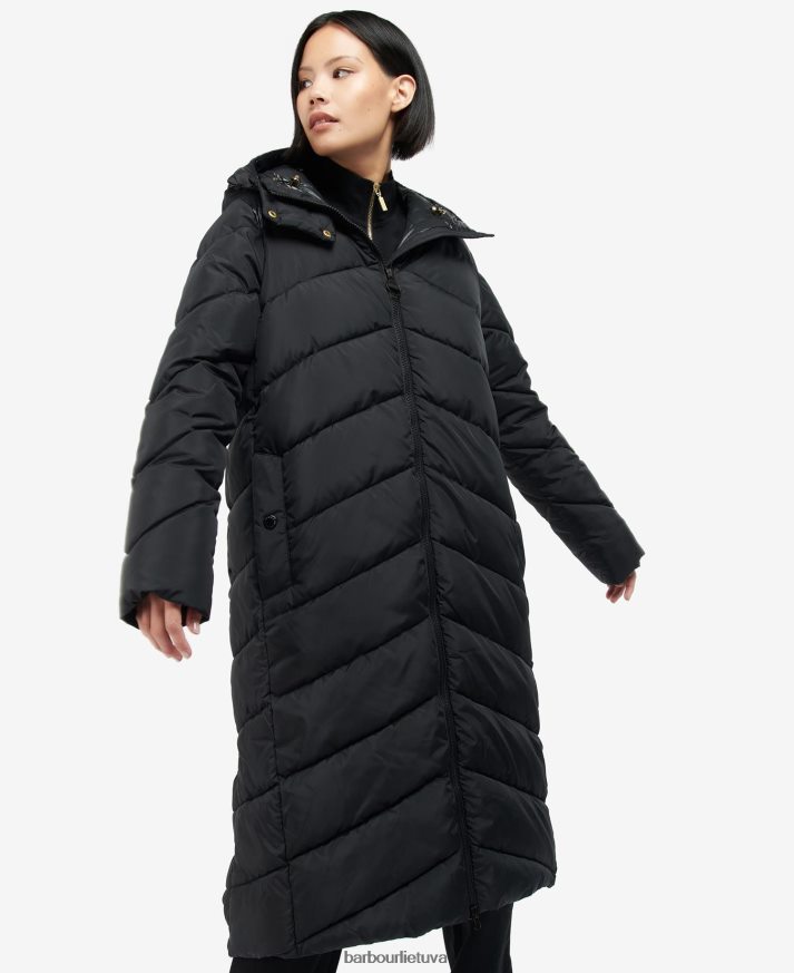 apranga Barbour Homerun dygsniuotas švarkas sudegęs pelenas moterys 6F6D801512