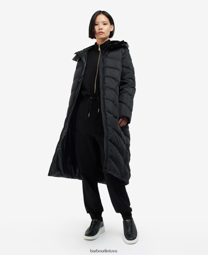 apranga Barbour Homerun dygsniuotas švarkas sudegęs pelenas moterys 6F6D801512