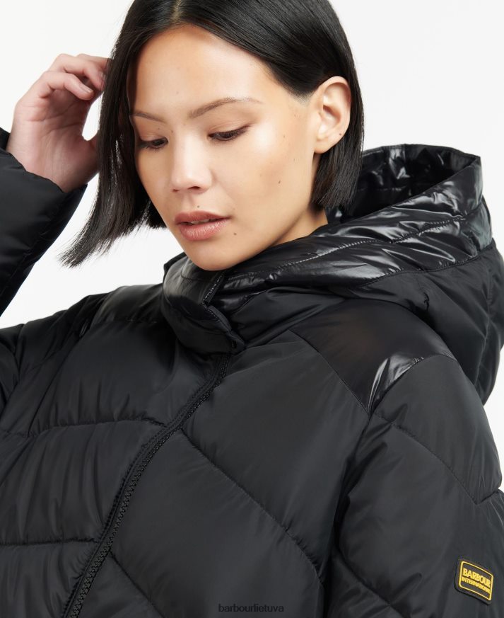 apranga Barbour Homerun dygsniuotas švarkas sudegęs pelenas moterys 6F6D801512