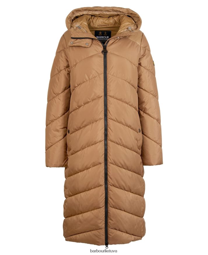 apranga Barbour Homerun dygsniuotas švarkas sudegęs pelenas moterys 6F6D801522