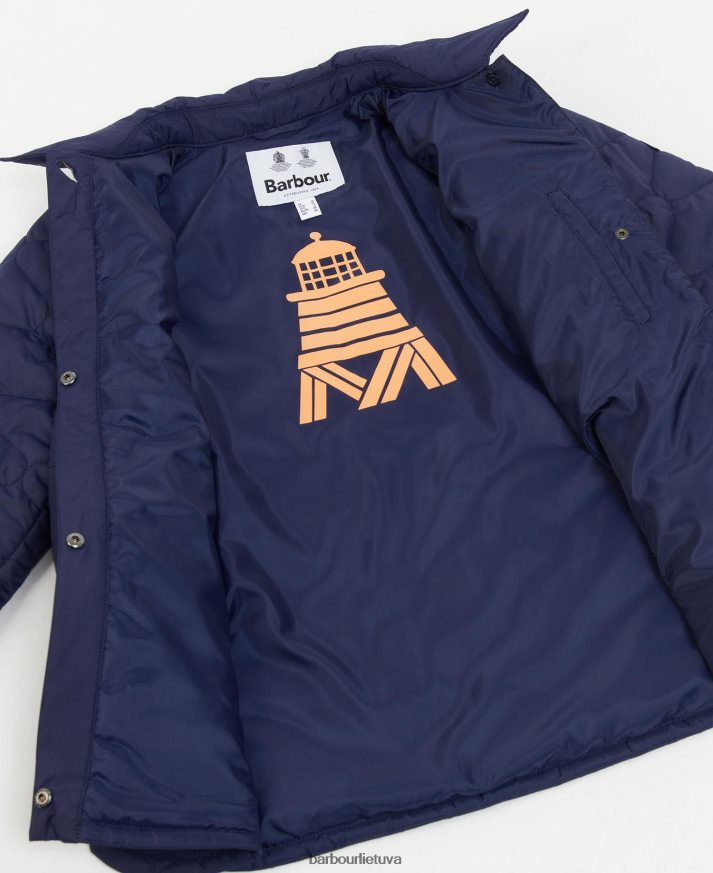 apranga Barbour Leilani dygsniuotas švarkas amžinas rašalas moterys 6F6D801498