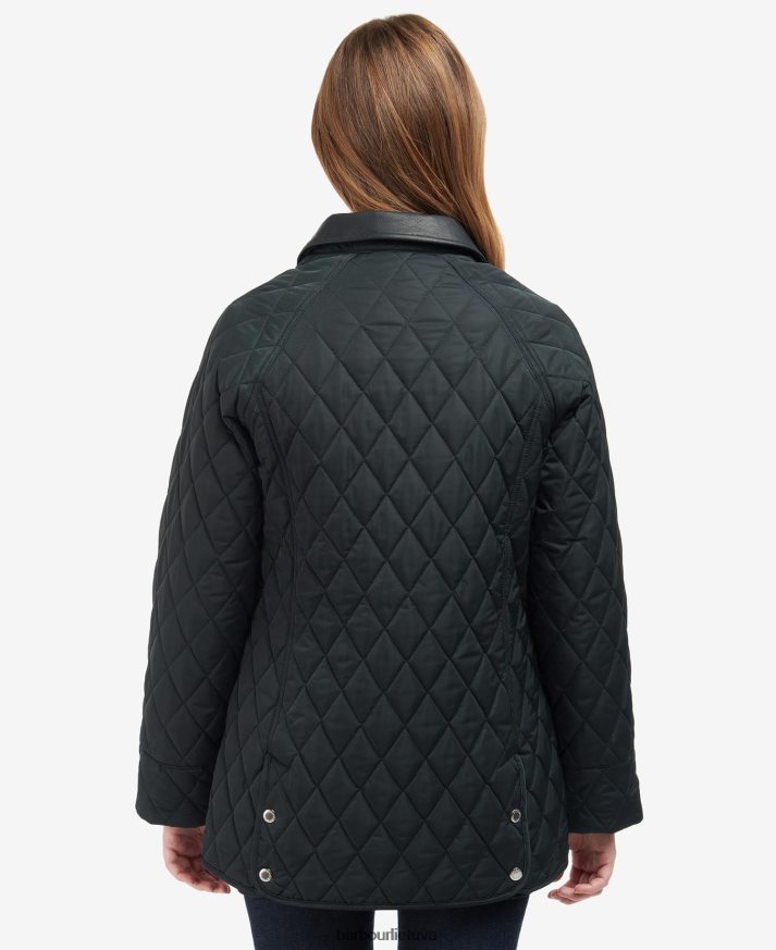 apranga Barbour aukščiausios kokybės beadnell dygsniuotas švarkas alyvuogių/senovinių moterys 6F6D801481