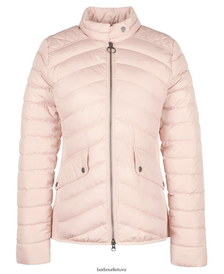 apranga Barbour ištemptas kavalerijos dygsniuotas švarkas alyvuogių / alyvuogių marlas moterys 6F6D801437