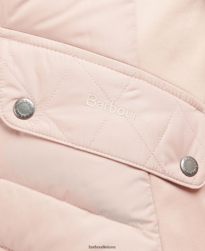 apranga Barbour ištemptas kavalerijos dygsniuotas švarkas alyvuogių / alyvuogių marlas moterys 6F6D801437