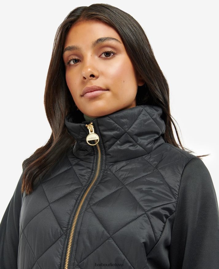 apranga Barbour jensons dygsniuota striuke vidurnakčio žalia moterys 6F6D801489