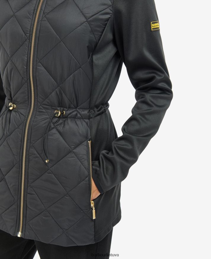 apranga Barbour jensons dygsniuota striuke vidurnakčio žalia moterys 6F6D801489