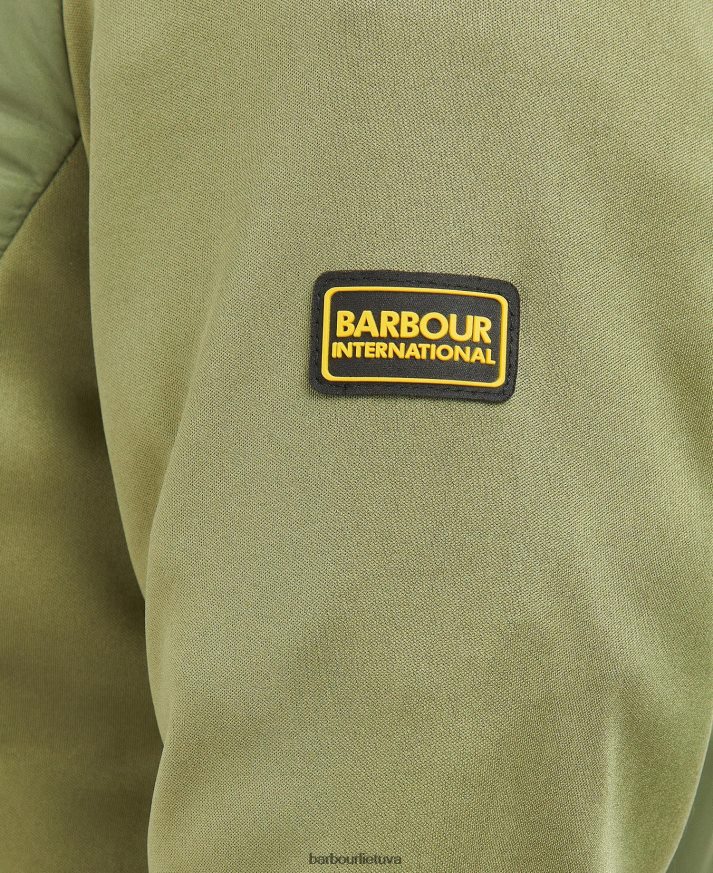 apranga Barbour jensons dygsniuota striuke vidurnakčio žalia moterys 6F6D801491