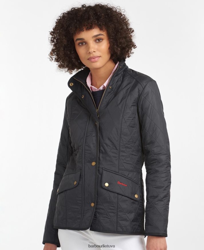 apranga Barbour kavalerijos polarquilt striukė juodas moterys 6F6D801400