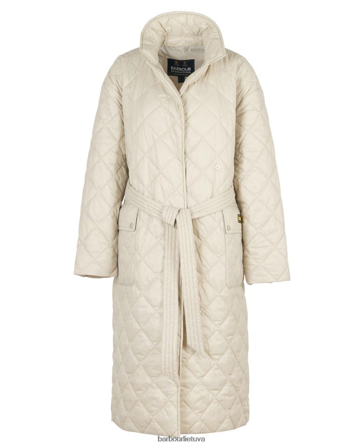 apranga Barbour kiškio medžio dygsniuota striukė rūkas moterys 6F6D801454