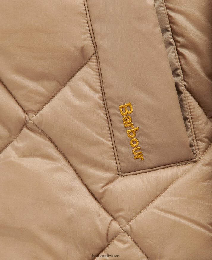 apranga Barbour kilmory dygsniuotas švarkas paparčio lapas/klasikinis tartanas moterys 6F6D801513