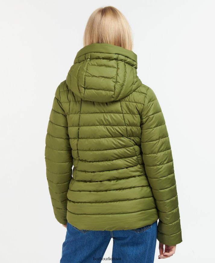 apranga Barbour koraline dygsniuotas švarkas rožinis punšas moterys 6F6D801467