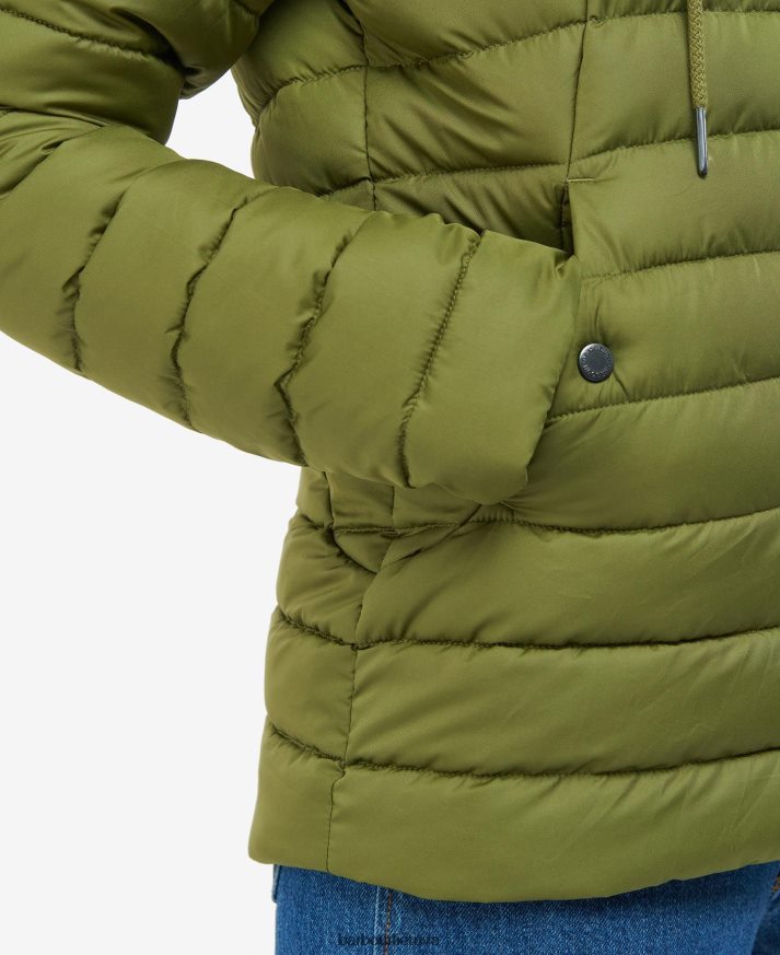 apranga Barbour koraline dygsniuotas švarkas rožinis punšas moterys 6F6D801467