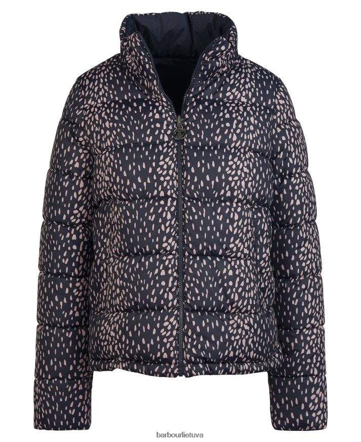 apranga Barbour marin dygsniuota striuke tamsus navy elnias/tamsus laivynas moterys 6F6D801448