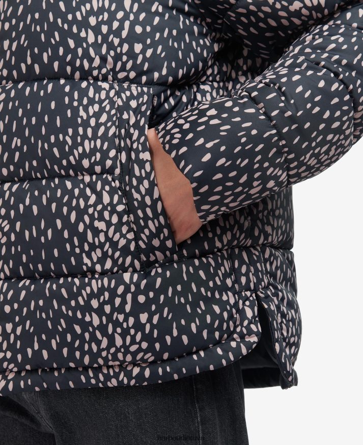 apranga Barbour marin dygsniuota striuke tamsus navy elnias/tamsus laivynas moterys 6F6D801448