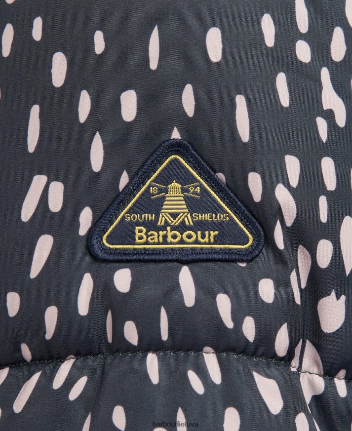 apranga Barbour marin dygsniuota striuke tamsus navy elnias/tamsus laivynas moterys 6F6D801448
