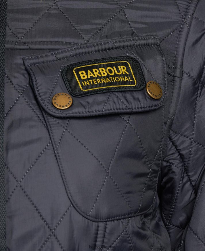 apranga Barbour tarptautinė polarquilt striukė karinis jūrų laivynas moterys 6F6D801436