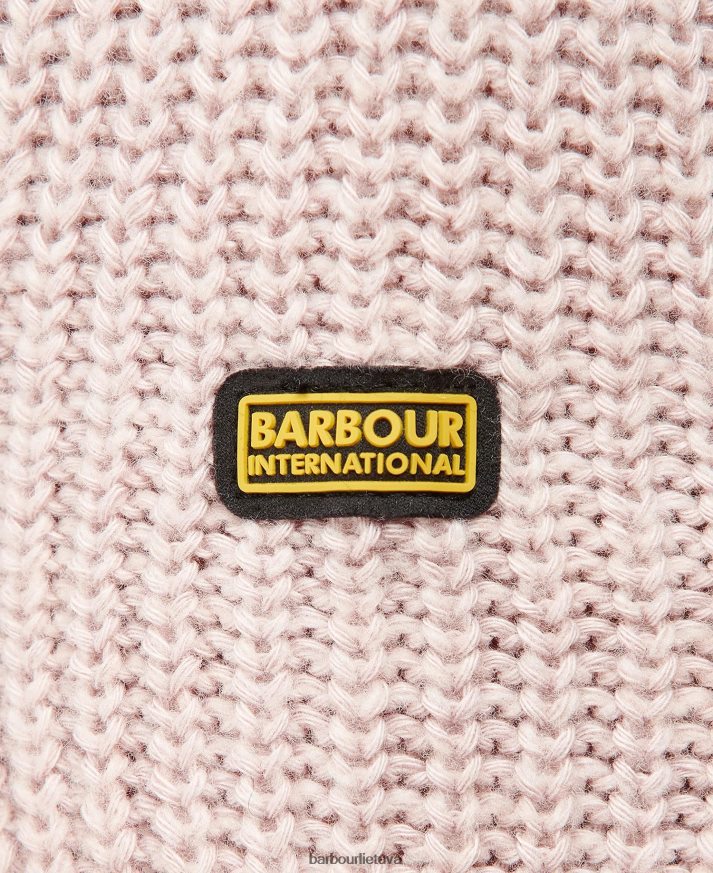 apranga Barbour Claremont trikotažas rožinis molis moterys 6F6D801957