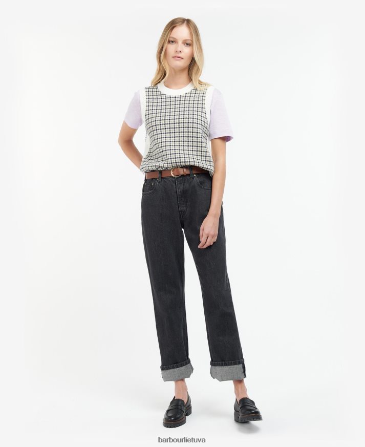 apranga Barbour Dumbartono megzto megztinio liemenė daugkartinis patikrinimas moterys 6F6D801975