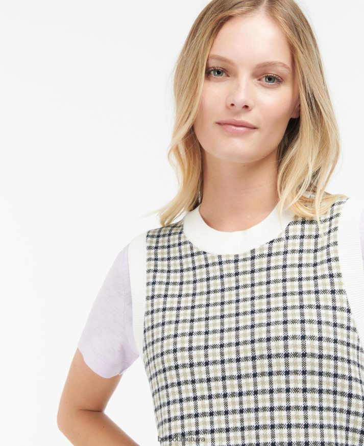 apranga Barbour Dumbartono megzto megztinio liemenė daugkartinis patikrinimas moterys 6F6D801975