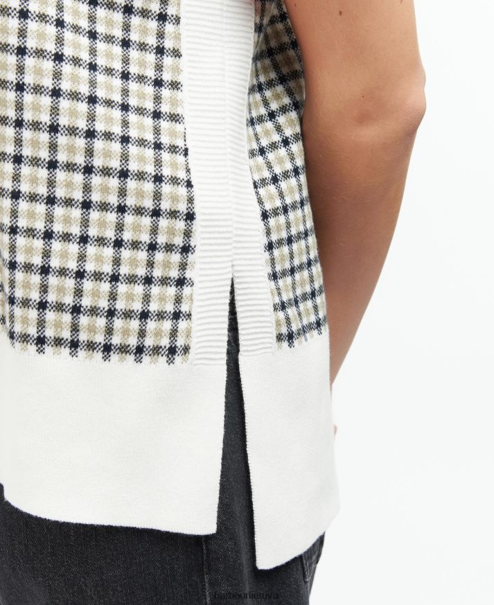 apranga Barbour Dumbartono megzto megztinio liemenė daugkartinis patikrinimas moterys 6F6D801975