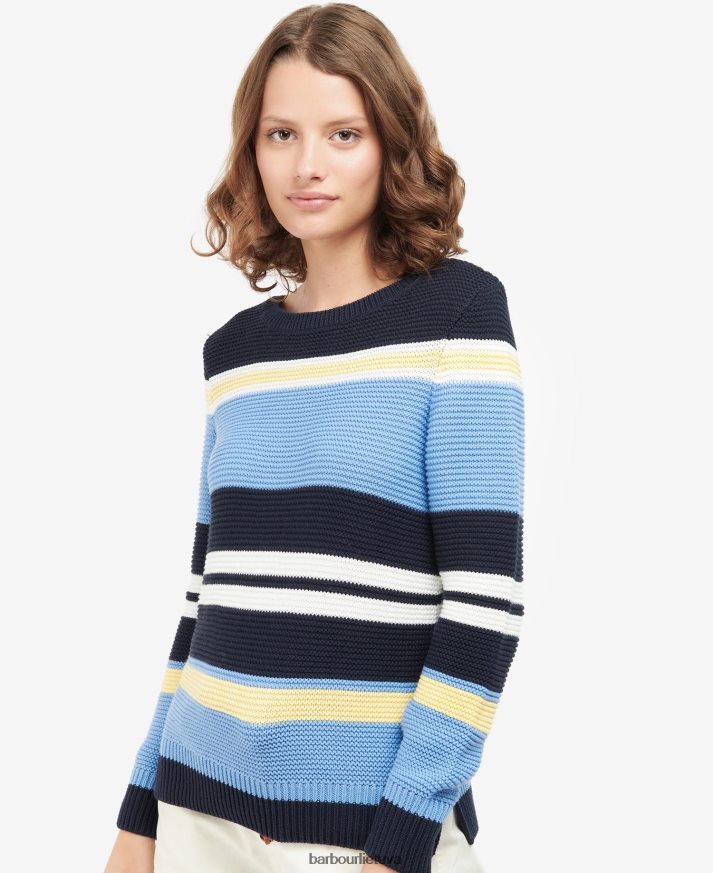 apranga Barbour Littlehampton megztinis klasikinis laivynas moterys 6F6D801963