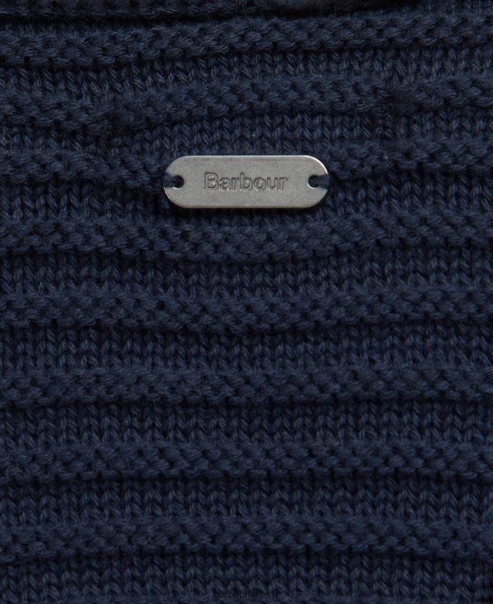 apranga Barbour dygsniuotas Gernsio megztinis karinis jūrų laivynas moterys 6F6D801936