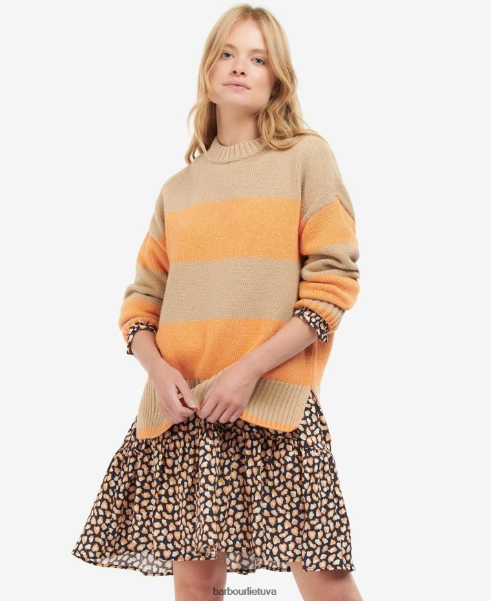 apranga Barbour ezili megztas megztinis papajos juostelė moterys 6F6D801939