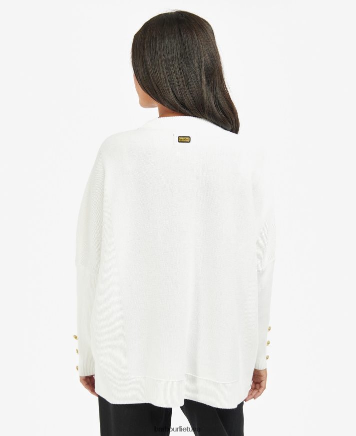 apranga Barbour kubicano džemperis vidurnakčio žalia moterys 6F6D801964