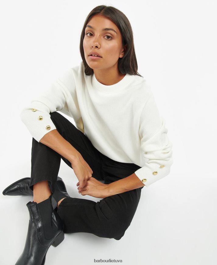 apranga Barbour kubicano džemperis vidurnakčio žalia moterys 6F6D801964