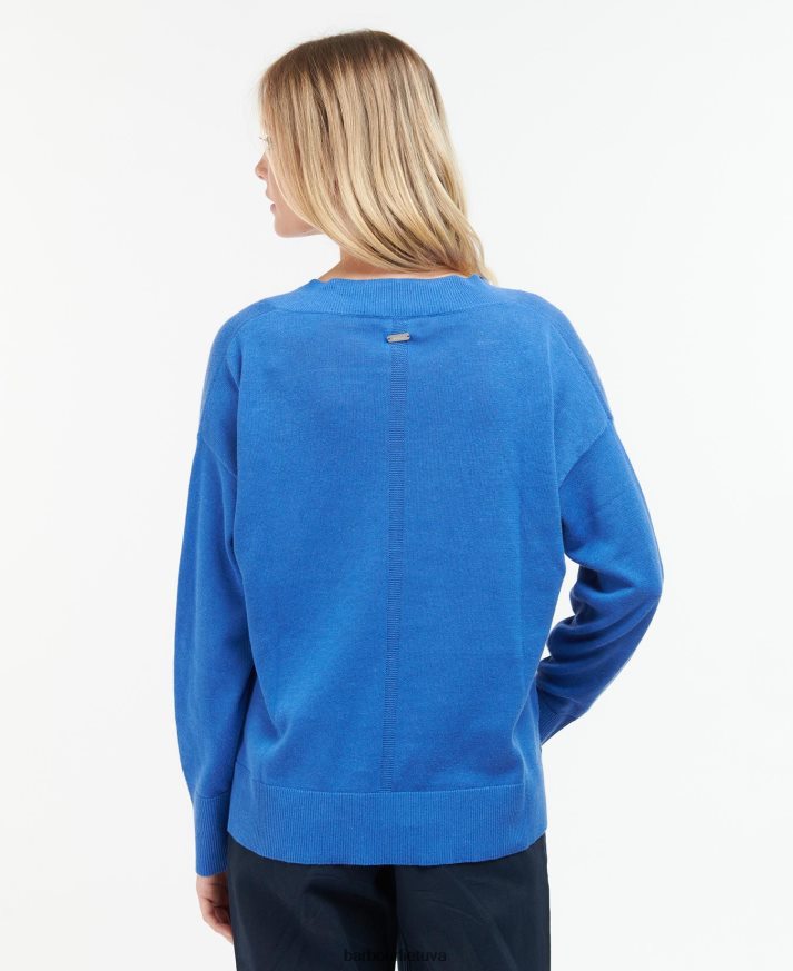 apranga Barbour vonios vartų mezginys mėlynas varpelis moterys 6F6D801935