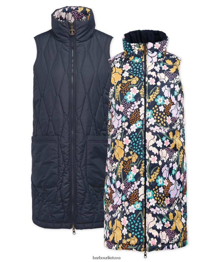 apranga Barbour akanto apverčiama liemenė olivino/botanikos stebuklo spaudinys moterys 6F6D801545