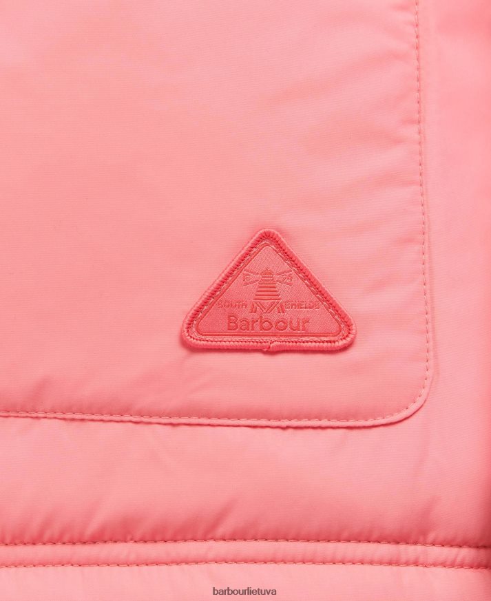 apranga Barbour apverčiama apia gilet alyvmedžio/rožinis punšas moterys 6F6D801566