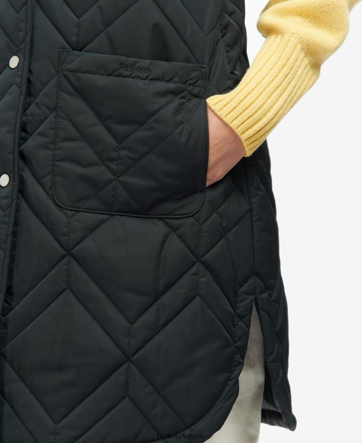 apranga Barbour dio gilet lt gelsvos spalvos/senovinis paparčio tartanas moterys 6F6D801581