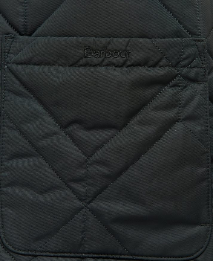 apranga Barbour dio gilet lt gelsvos spalvos/senovinis paparčio tartanas moterys 6F6D801581