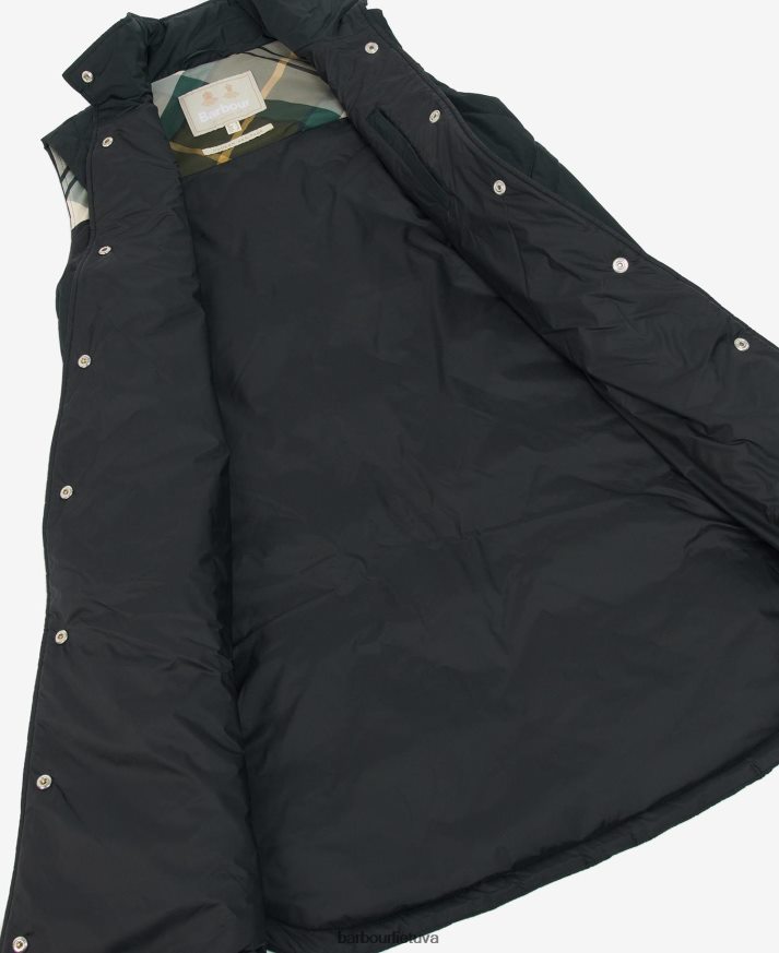 apranga Barbour dio gilet lt gelsvos spalvos/senovinis paparčio tartanas moterys 6F6D801581