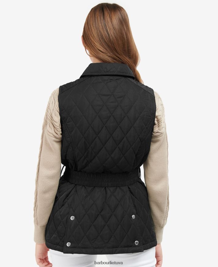 apranga Barbour diržu prisegama gynybinė liemenė šviesus smėlis/suknelė moterys 6F6D801553