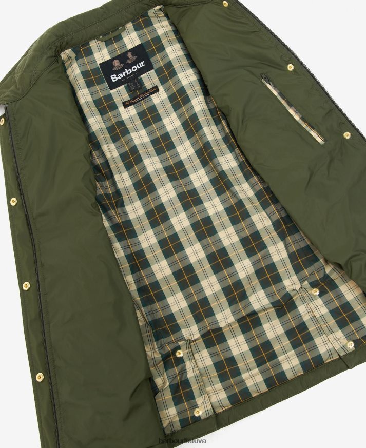 apranga Barbour diržu prisegama gynybinė liemenė šviesus smėlis/suknelė moterys 6F6D801556