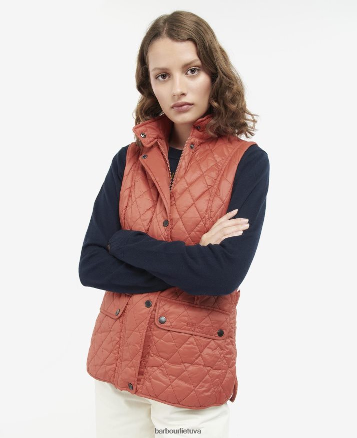 apranga Barbour ūdrų gilet rožių dulkės moterys 6F6D801544