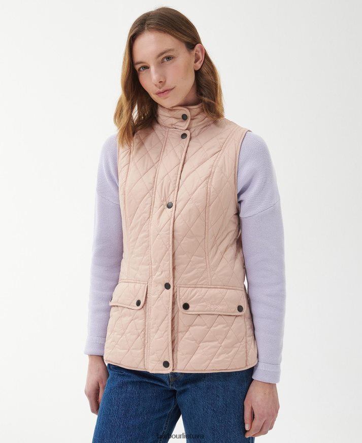 apranga Barbour ūdrų gilet rožių dulkės moterys 6F6D801572