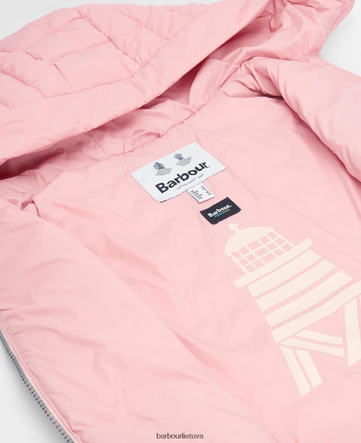 apranga Barbour jaučio akies gilet pievinė rožinė moterys 6F6D801542