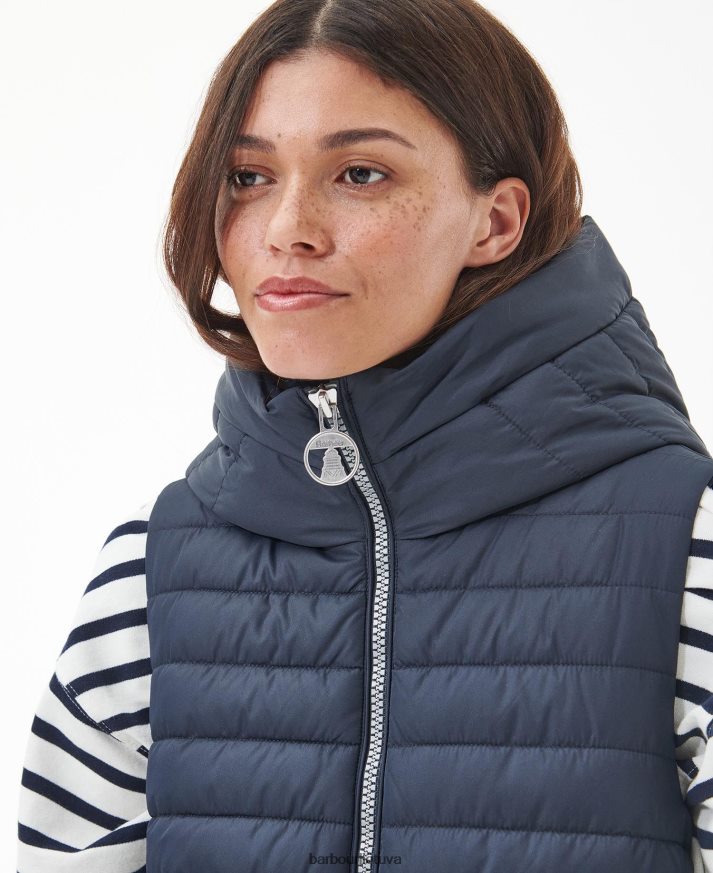 apranga Barbour jaučio akies gilet pievinė rožinė moterys 6F6D801548