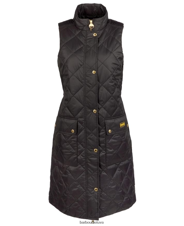 apranga Barbour knock hill gilet sudegęs pelenas moterys 6F6D801557