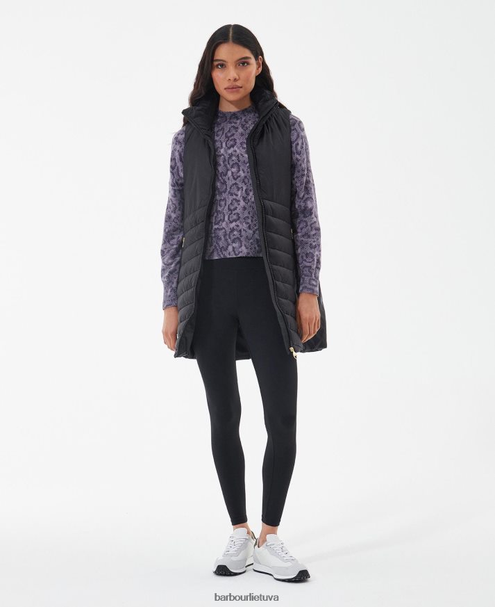 apranga Barbour taylor gilet mėnulio peizažas moterys 6F6D801555