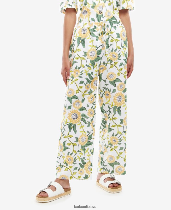 apranga Barbour Bloomfield kelnės kelių saulėgrąžų moterys 6F6D801774