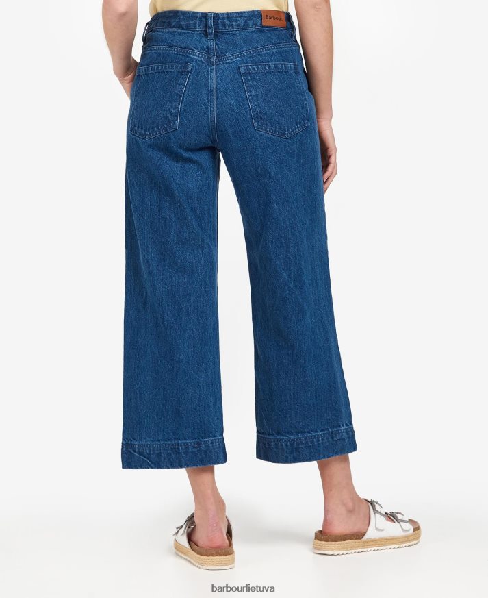 apranga Barbour Southport apkarpyti džinsai ekru moterys 6F6D801770