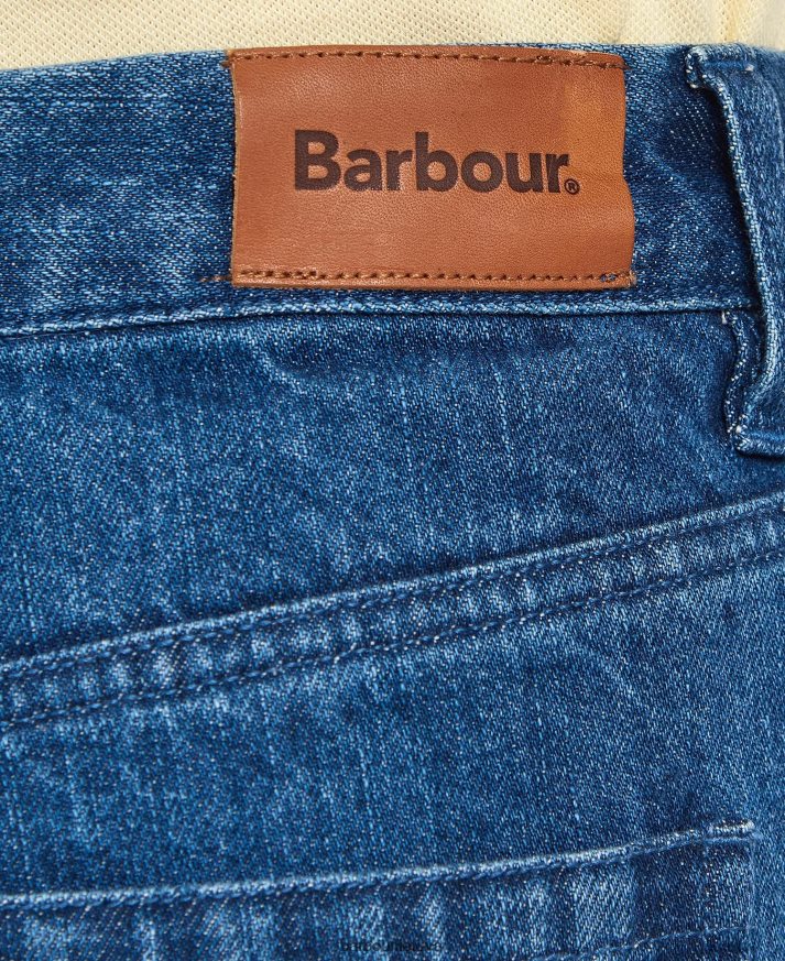 apranga Barbour Southport apkarpyti džinsai ekru moterys 6F6D801770